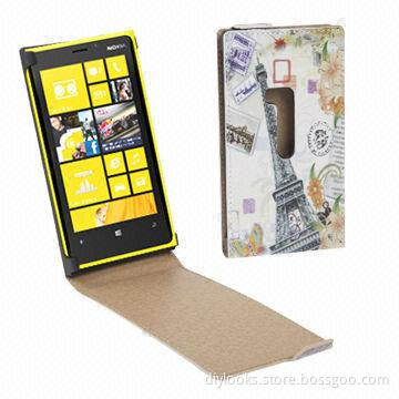 Eiffel Tower Style Vertical Flip Leather Case for Nokia Lumia 920